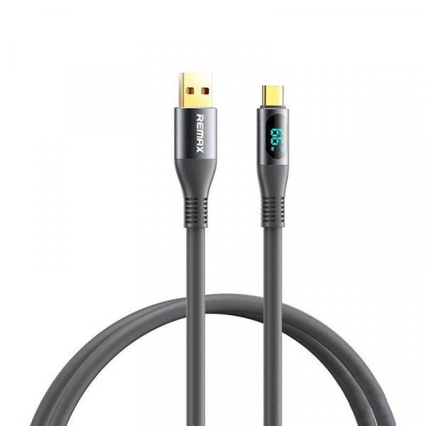 USB-C kábel Remax Zisee, RC-030, 66W, 1,2m (szürke)