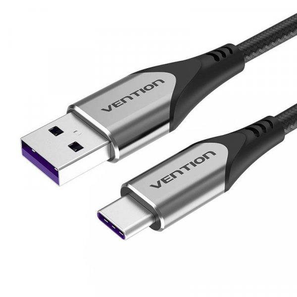 USB-C – USB 2.0 kábel Vention COFHD, FC 0,5m (szürke)