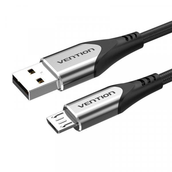 Vention COAHH 2m USB 2.0 – Micro-B USB kábel (szürke)
