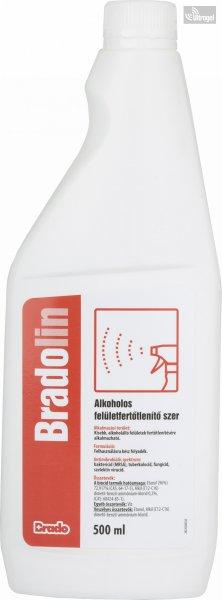 BradoLin aldehidmentes alkoholos felületfertőtlenítő - 500ml