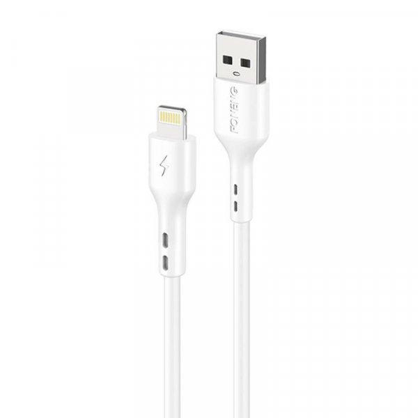 Foneng X36 USB/Lightning kábel (fehér)