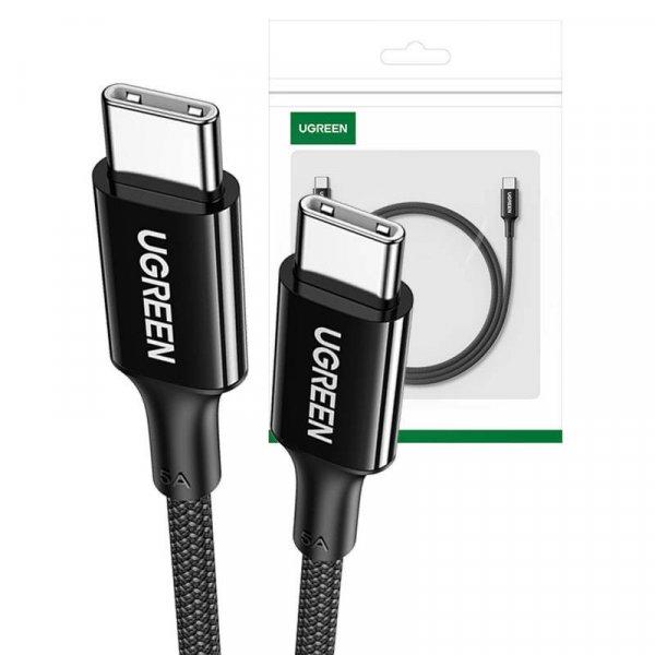 UGREEN 15276 2 x USB-C Kábel, 1,5m (fekete)