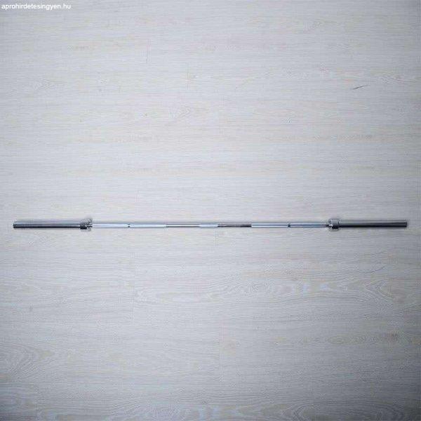 m-tech XB2472-501800 krómozott olimpiai kétkezes egyenes súlyzórúd, d50 mm,
h=180 cm, Q237 anyagminőség