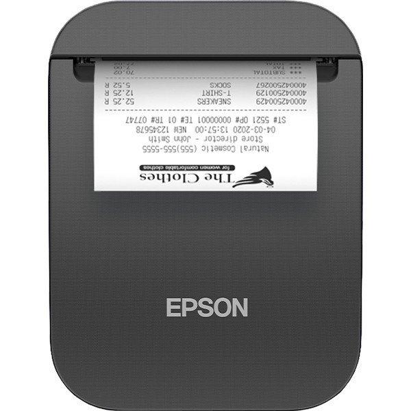 EPSON blokknyomtató TM-P80II AC (121), 79,5mm, USB-C/Bluetooth, fekete