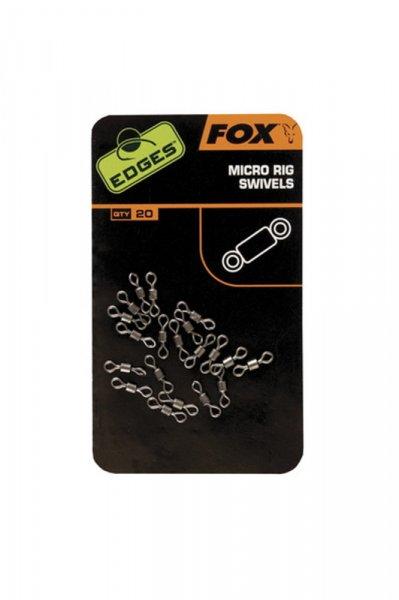 Fox Edges™ Micro Rig Swivels - Swivels Forgó 10Db (CAC538)
