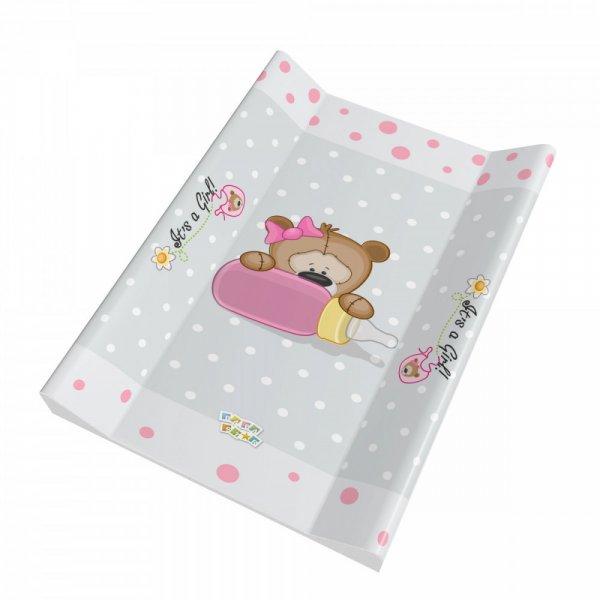 Babastar merev pelenkázó lap 50*80 cm - It's a girl ! maci cumisüveg
szürke 