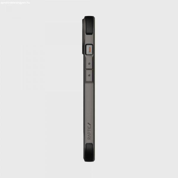 Apple iPhone 14 Raptic X-Doria Fort Mag ütésálló Magsfe tok, Fekete