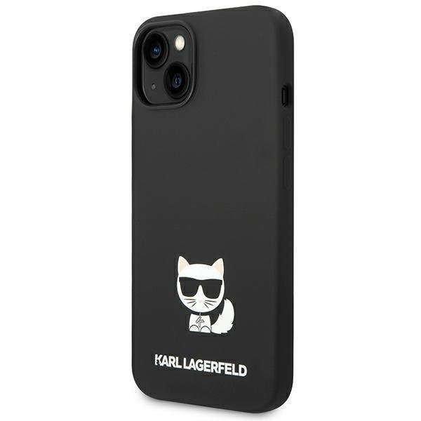 Apple iPhone 14 Karl Lagerfeld Silicone Choupette Body tok - KLHCP14SSLCTBK,
Fekete