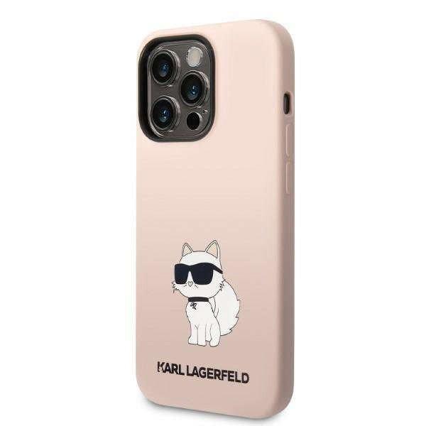 Apple iPhone 14 Pro Karl Lagerfeld Silicone Choupette tok - KLHCP14LSNCHBCP,
Rózsaszín