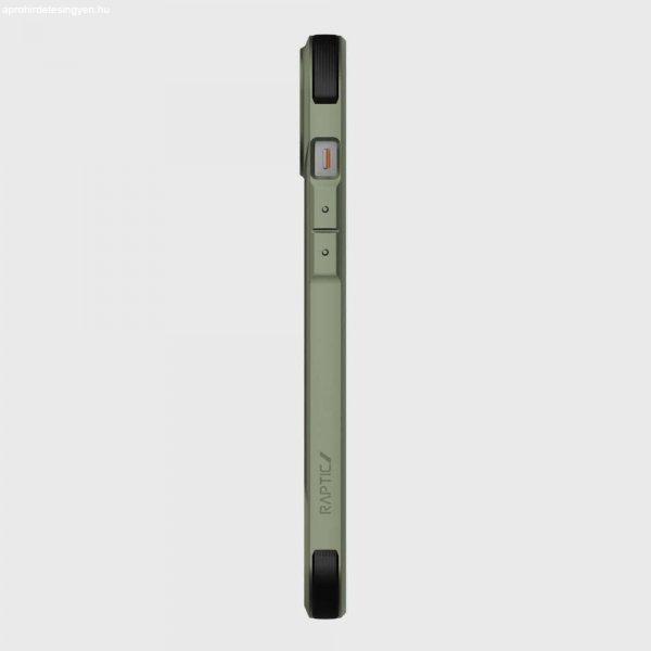 Apple iPhone 14 Plus Raptic X-Doria Fort Mag ütésálló Magsfe tok, Zöld