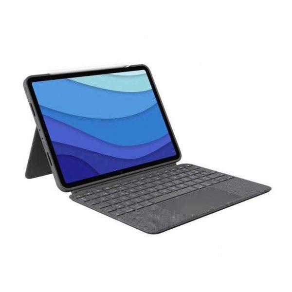 Logitech Combo Touch UK (Qwerty) iPad Air (4th & 5th gen) billentyűzettok
Oxfordi szürke (920-010303)