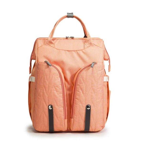 Kisággyá átalakítható baba-mama hátizsák, dupla külső zsebbel
rózsaszín aa-001800