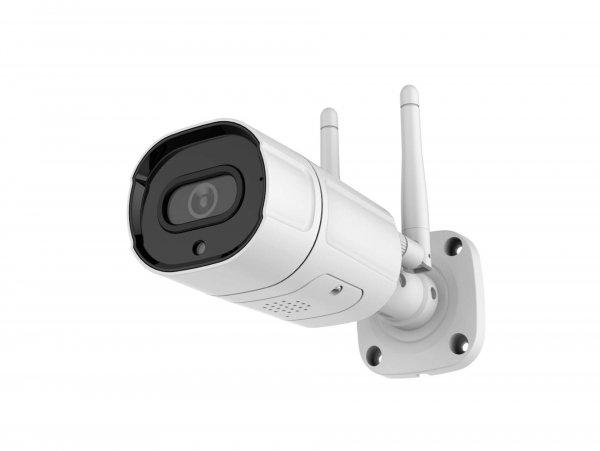 SafeCams 3mp Full HD megfigyelő kamera, vandálbiztos, beltéri/kültéri,
riasztás, mozgásérzékelés, mesterséges intelligencia, kétirányú hang,
éjszakai látás, gyors telepítés, felhőmentés és kártya akár 128G, fém
ház, fehér színű