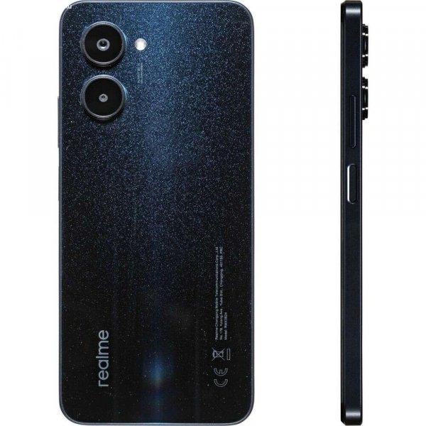 Realme C33 4G 64GB 4GB RAM Dual Mobiltelefon, fekete