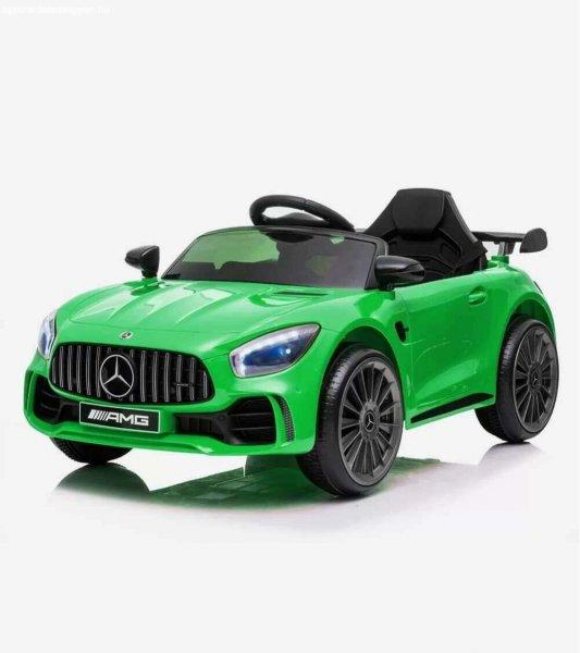 SZOMIK Elektromos Autó 2 Motoros Leddel Távirányítóval Mercedes GTR CAR-S-9
- zöld 
