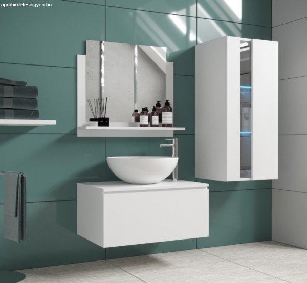 Venezia Alius A34 fürdőszobabútor szett + mosdókagyló + szifon (matt
fehér)