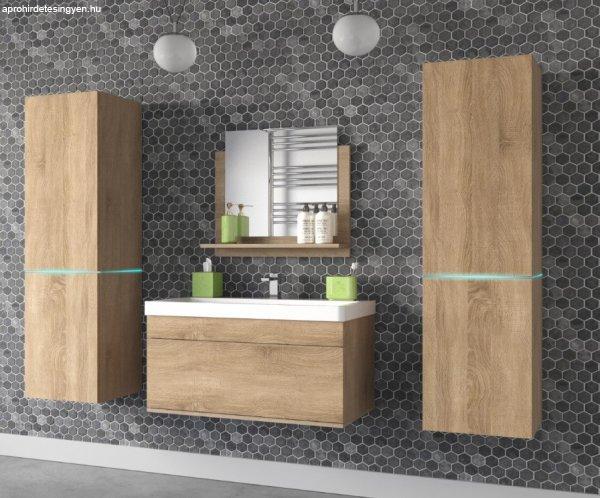Venezia Alius A31 fürdőszobabútor szett + mosdókagyló + szifon (sonoma
tölgy)