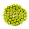 Cseh csiszolt goly gyngy - Opaque Olive - 3mm