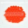 Prselt goly gyngy- telt narancs -3mm-p
