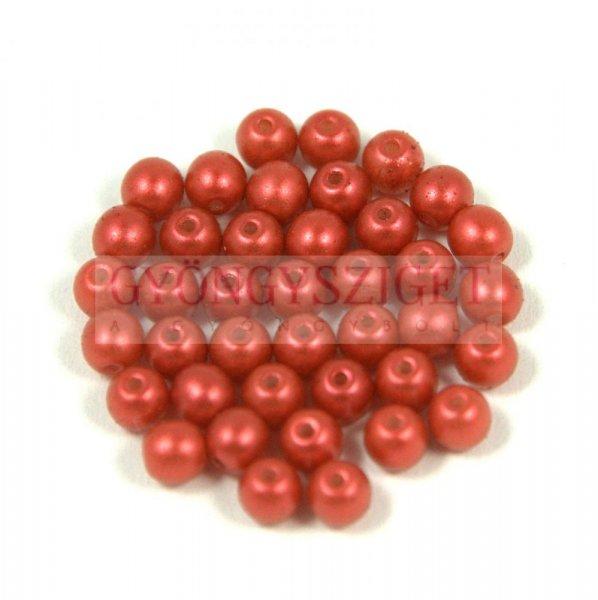 Cseh préselt golyó gyöngy - lavared -3mm
