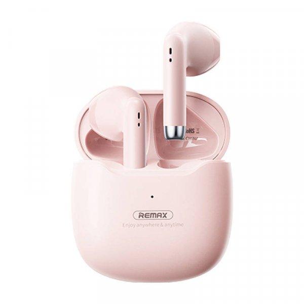 Remax Marshmallow vezeték nélküli sztereó fejhallgató (rózsaszín)