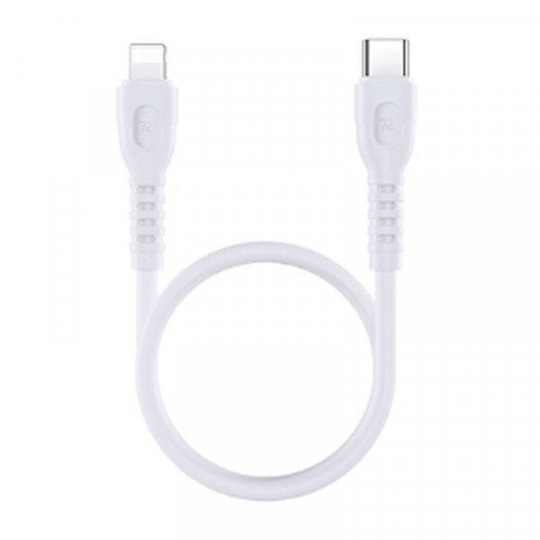 USB-C-lightning Remax Ledy kábel, RC-C022, 30cm, 20W (fehér)