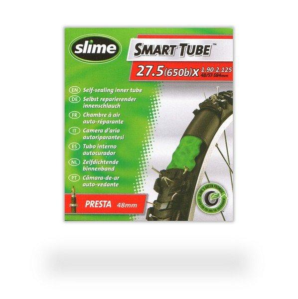 Slime 27.5x1.9-2.125 (48/57-584) FV presta szelepes kerékpár gumitömlő