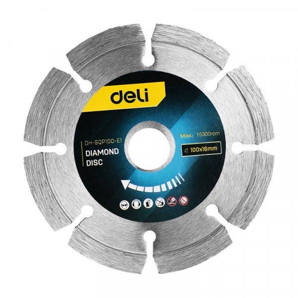 Deli Tools EDH-SQP100-E1 gyémánt fűrészlap
