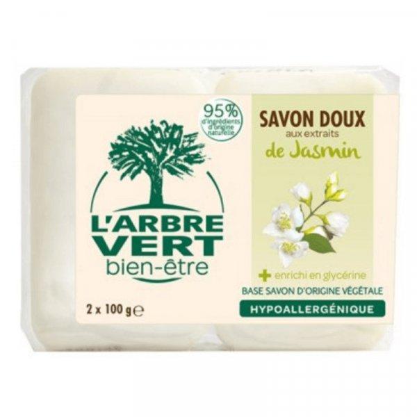 Larbre Vert szappan jázmin 2x100g 200 g