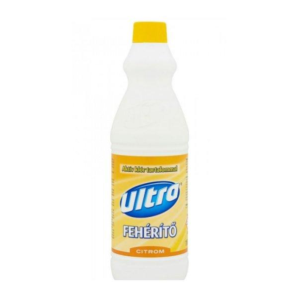 Fehérítő folyadék 1 liter Ultra fehérítő Citrom