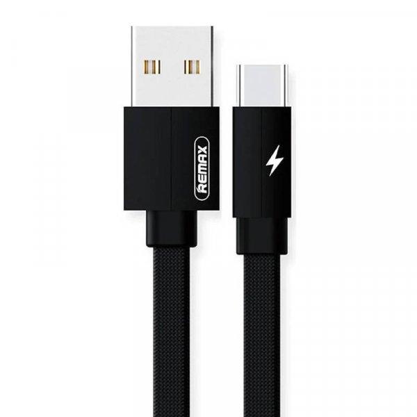 Remax Kerolla USB-C kábel, 1 m (fekete)