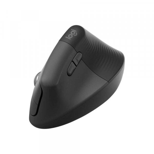 Logitech Lift for Business - vertical mouse - Bluetooth, 2.4 GHz - graphite
(910-006494)