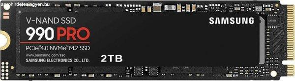 Samsung 2TB 990 Pro M.2 NVMe SSD meghajtó