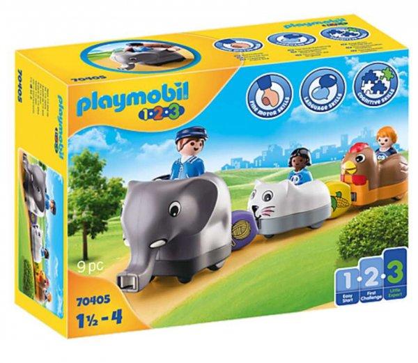 Playmobil Guruló kisállat-vonatom 70405