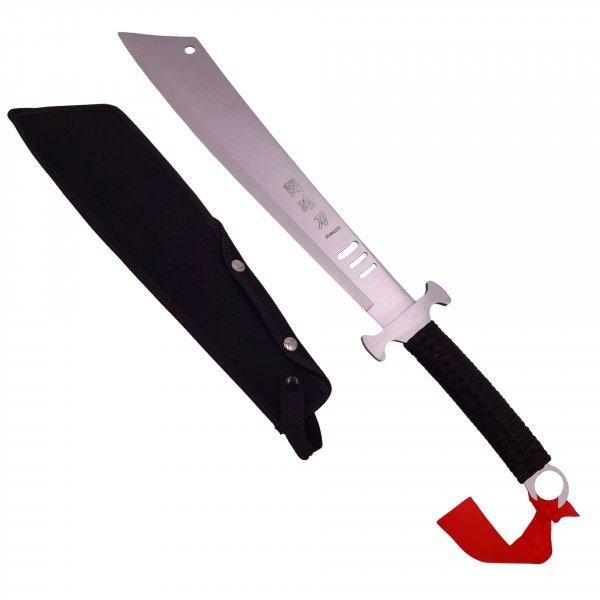 Két darab IdeallStore® vadászmacséta készlet, ázsiai szint, 57 cm,
rozsdamentes acél, tokkal együtt