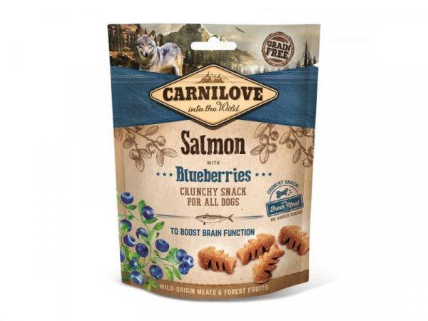Carnilove Dog Crunchy Snack Salmon & Blueberries- Lazac Hússal és Áfonyával
200g