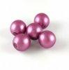 Cseh prselt goly - Matte Pearl Mauve - 12mm