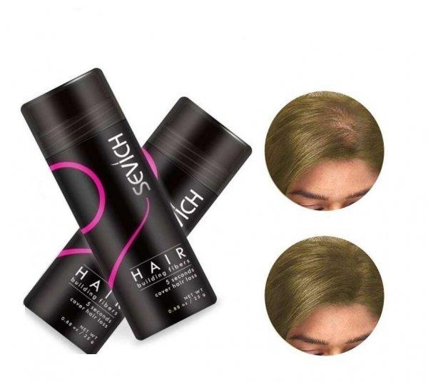 Csomag x 2 Hajépítő szálak, Ritka hajszálak, hajhiány miatt, Sevich,
szőke, 25 g
