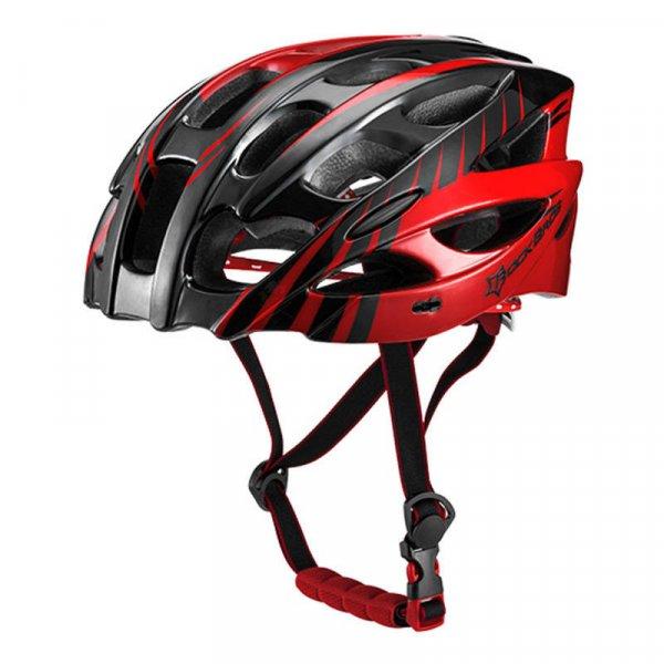 Rockbros WT027-S kerékpáros sisak védőszemüveggel (piros)