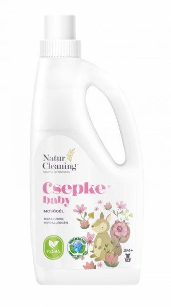 Csepke Baby mosógél babapúder illattal 3m+ 1000 ml