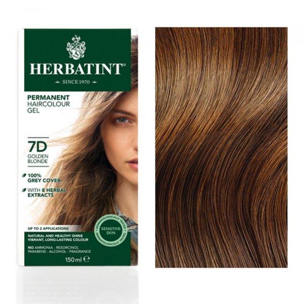 Herbatint 7d arany szőke hajfesték 150 ml