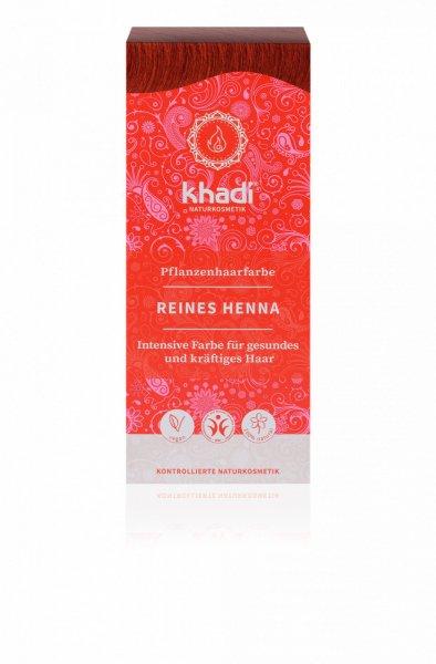 Khadi bio hajfesték por élénkvörös 100% 100 g