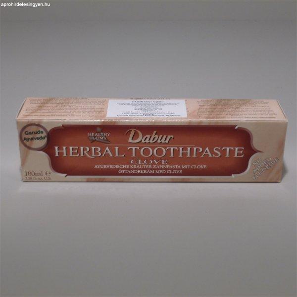 Dabur herbal fogkrém szegfűszeggel organikus összetevővel 100 ml