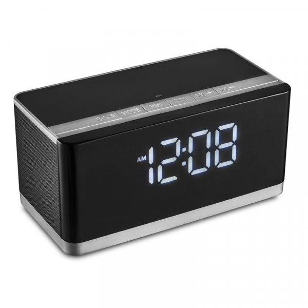 Platinet PMGC10A Bluetooth Speaker + Clock Black