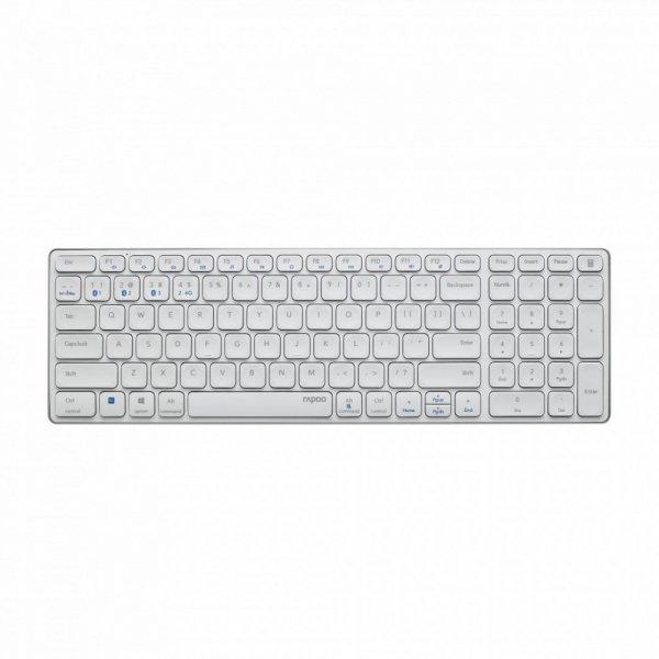 Rapoo E9700M Wireless Ultra-slim Keyboard White HU