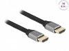 DeLock Ultra High Speed HDMI Cable 48 Gbps 8K 60 Hz 2m Grey 