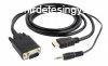 Gembird A-HDMI-VGA-03-6 HDMI to VGA and audio adapter cable 