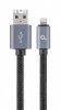 Gembird CCB-mUSB2B-AMLM-6 USB2.0 - Lightning cable 1,8m Blac