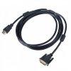 Akyga AK-AV-13 HDMI / DVI-D (Dual Link) (24+1) Cable 3m Blac