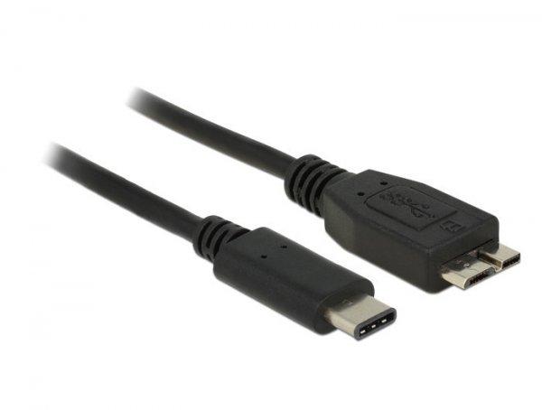 DeLock USB (USB 3.1, Gen 2) USB Type-C dugó > USB Micro-B típusú dugó
0,5m Black